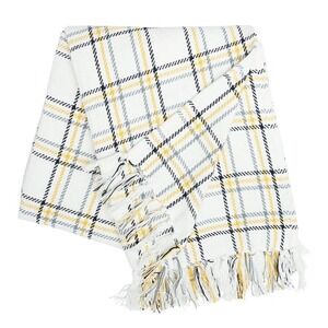 THROW BLANKET C&F Home Honey Bee Plaid 50" x 60"‎